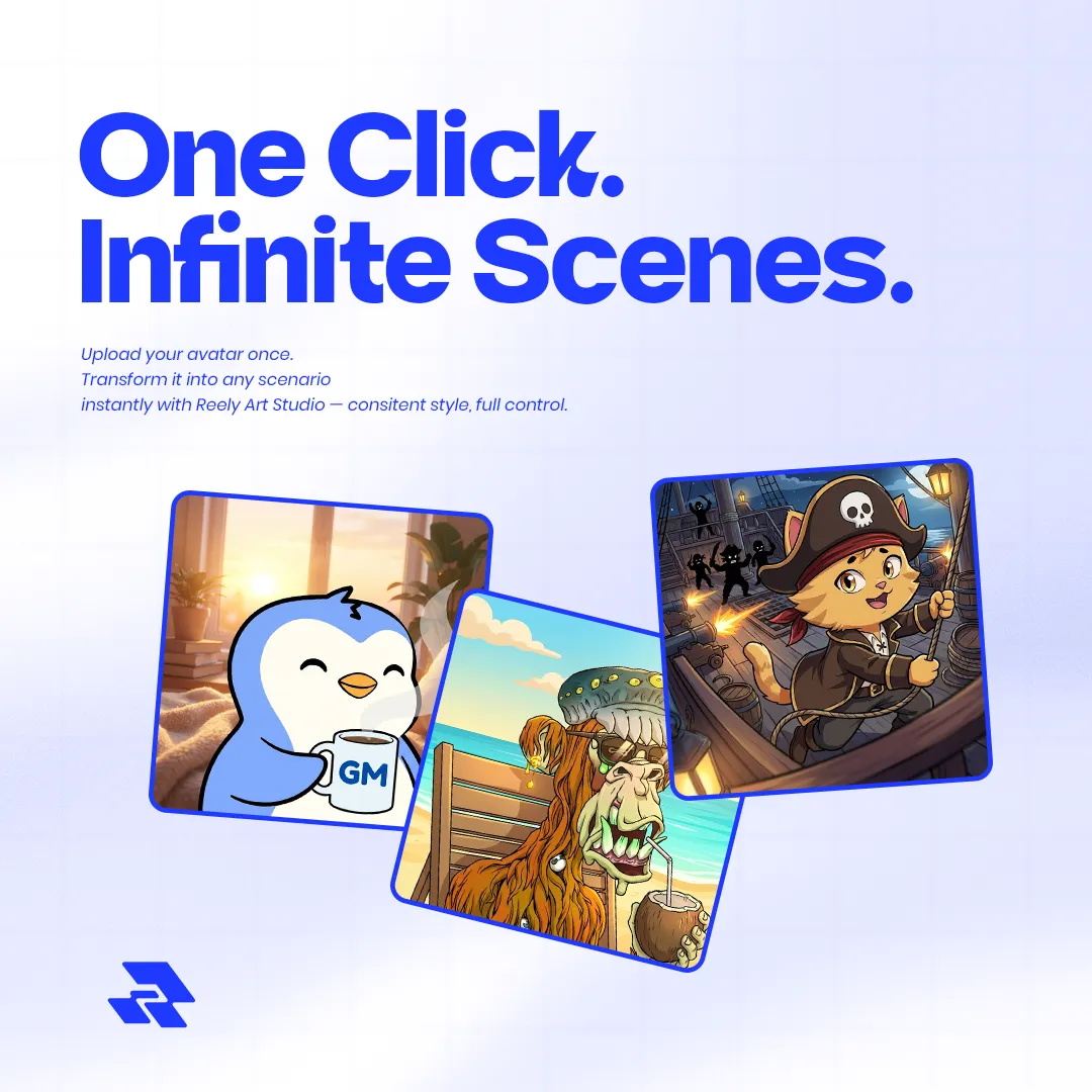 Reely Art Social Media design by Lufense
